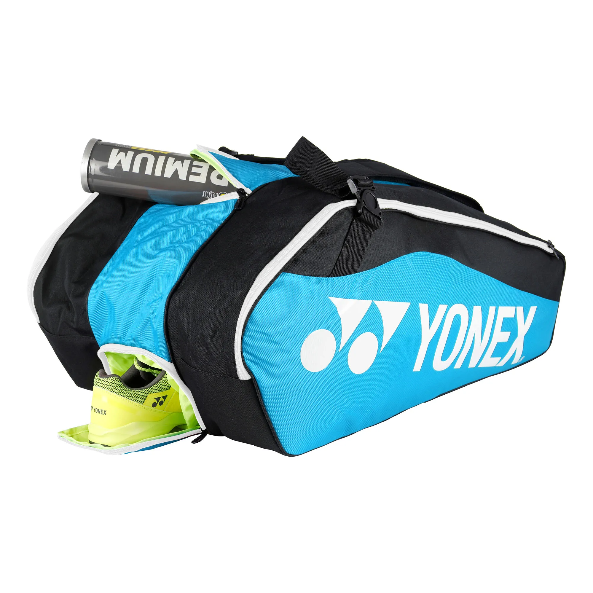 YONEX Club Line Racket Bag Borsa Per Racchetta Da 12 - Blu, Nero 5 YONEX Club Line Racket Bag Borsa Per Racchetta Da 12 - Blu, Nero - immagine 5