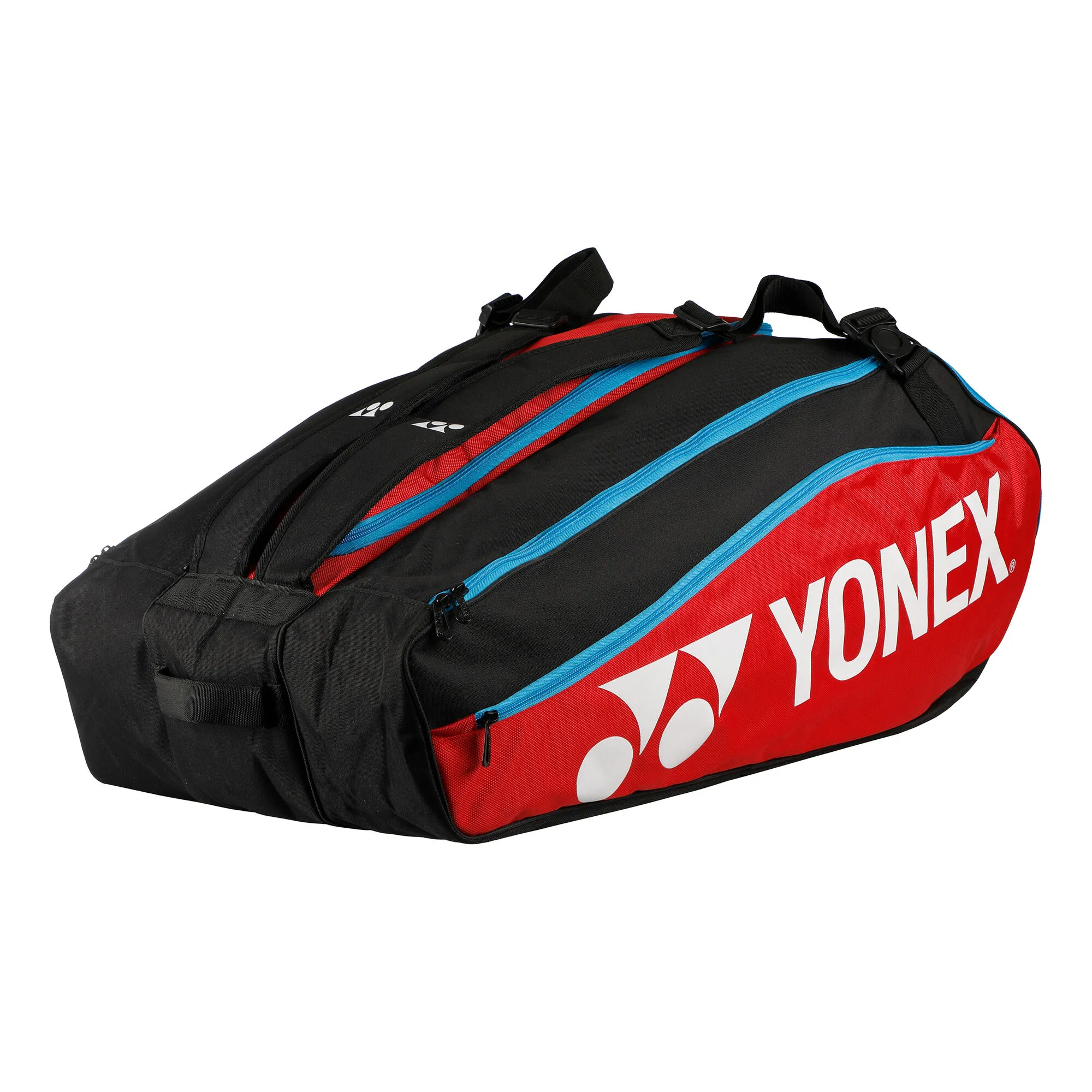 YONEX Club Line Racket Bag Borsa Per Racchetta Da 12 - Rosso, Nero 1 YONEX Club Line Racket Bag Borsa Per Racchetta Da 12 - Rosso, Nero