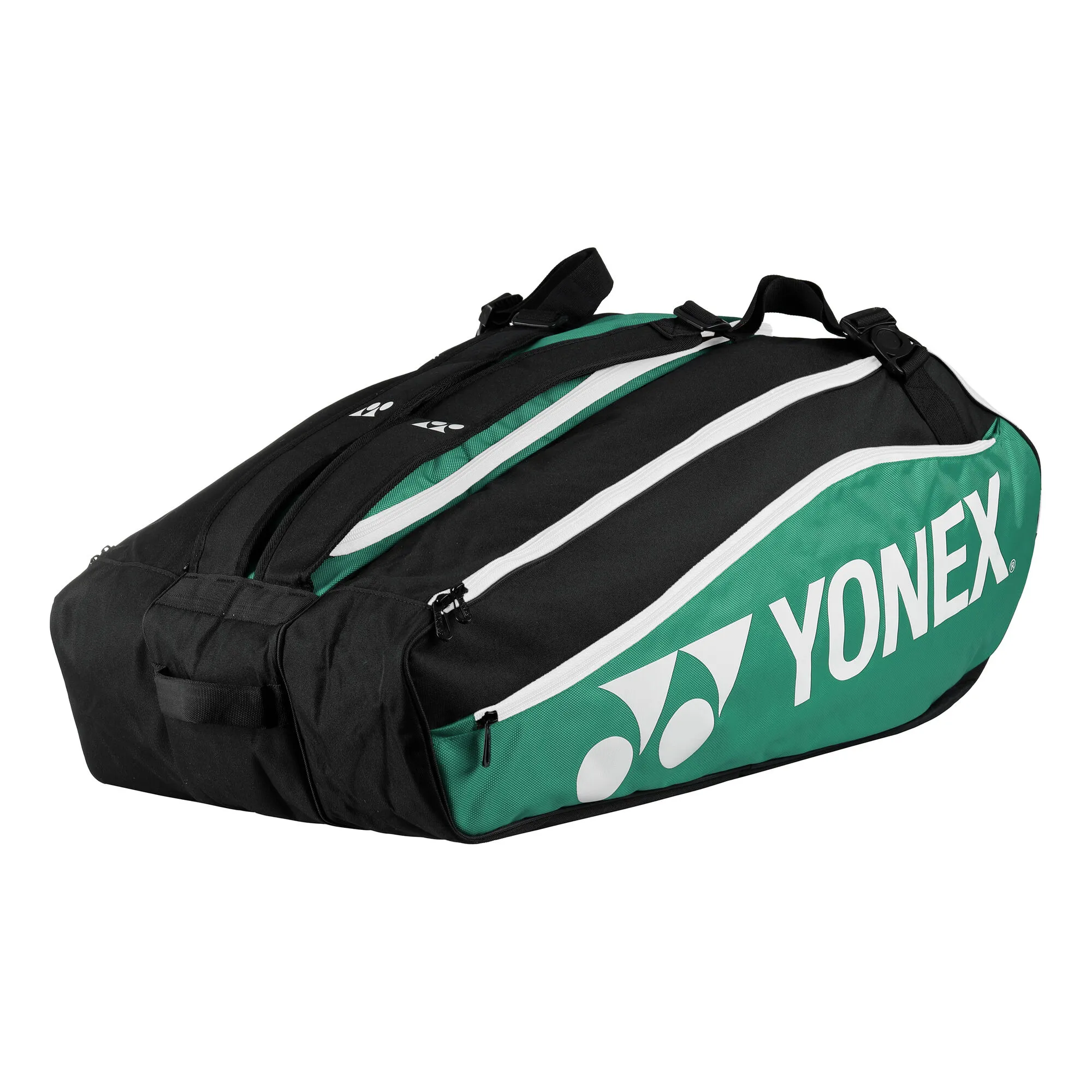 YONEX Club Line Racket Bag Borsa Per Racchetta Da 12 - Verde, Nero 1 YONEX Club Line Racket Bag Borsa Per Racchetta Da 12 - Verde, Nero