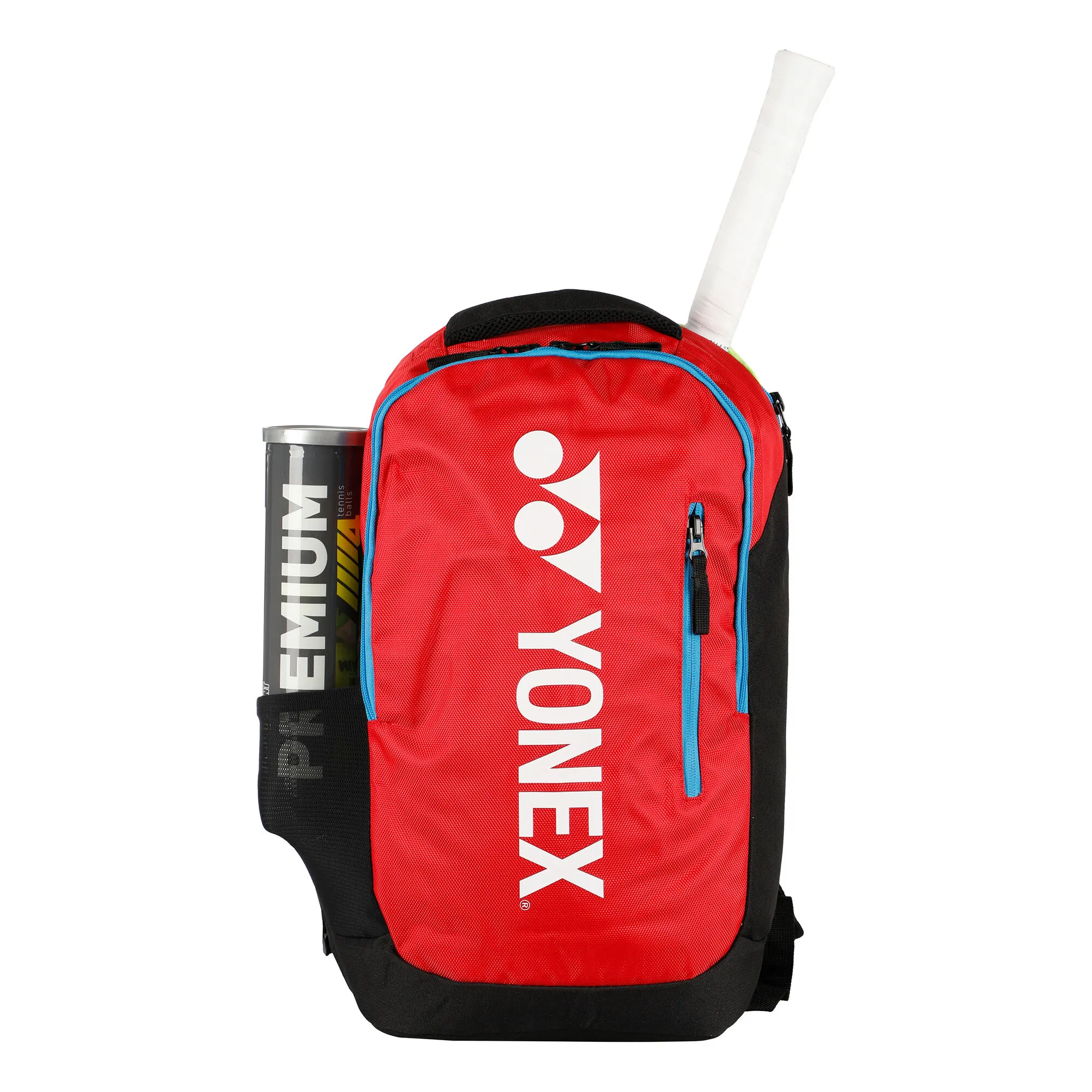 YONEX Backpack Club Line Zaino - Rosso, Nero 3 YONEX Backpack Club Line Zaino - Rosso, Nero - immagine 3