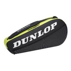 Dunlop SX Club Borsa Per Racchetta Da 3 - Nero, Giallo
