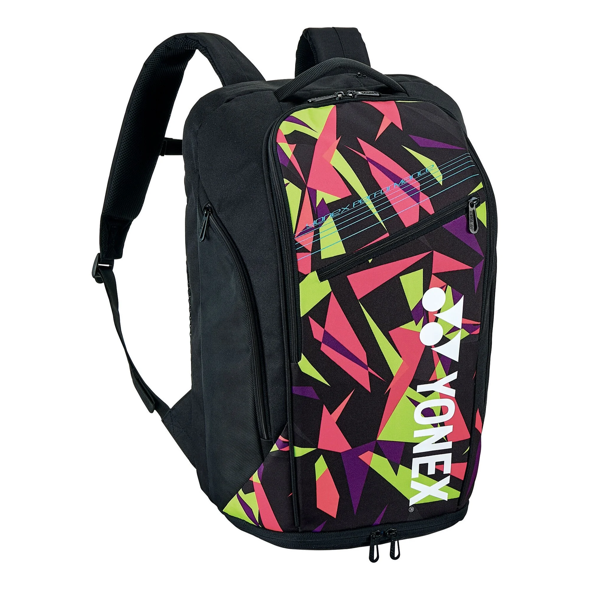 YONEX Pro Bag Backpack L Zaino - Nero, Verde 1 YONEX Pro Bag Backpack L Zaino - Nero, Verde