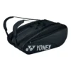 YONEX Team Racquet Bag Borsa Per Racchetta Da 12 - Nero, Bianco