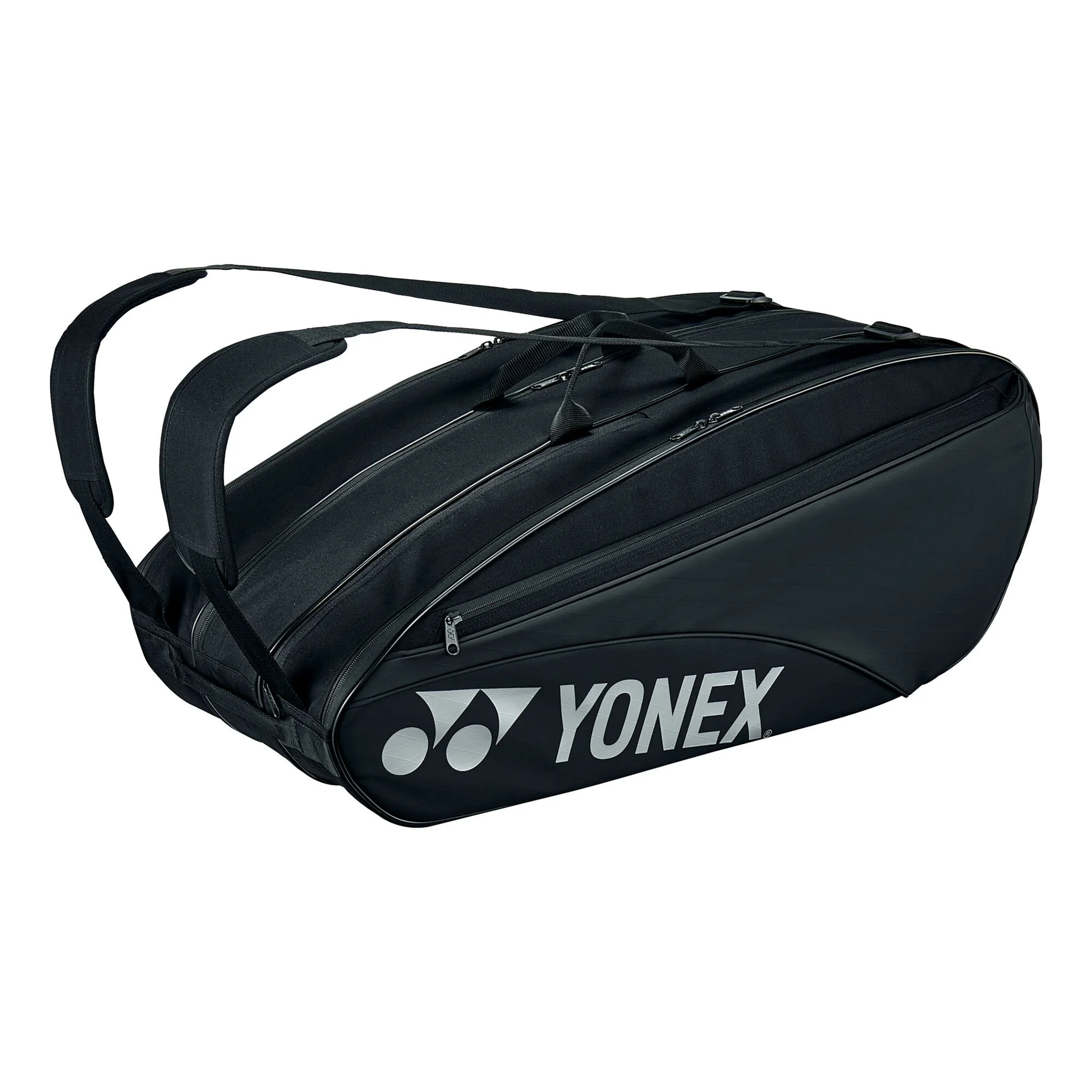 YONEX Team Racquet Bag Borsa Per Racchetta Da 10 - Nero, Bianco 1 YONEX Team Racquet Bag Borsa Per Racchetta Da 10 - Nero, Bianco
