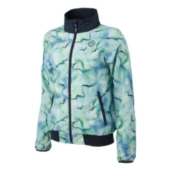 BIDI BADU Gene Tech Giacca Da Allenamento Donna - Multicolore, Blu Scuro