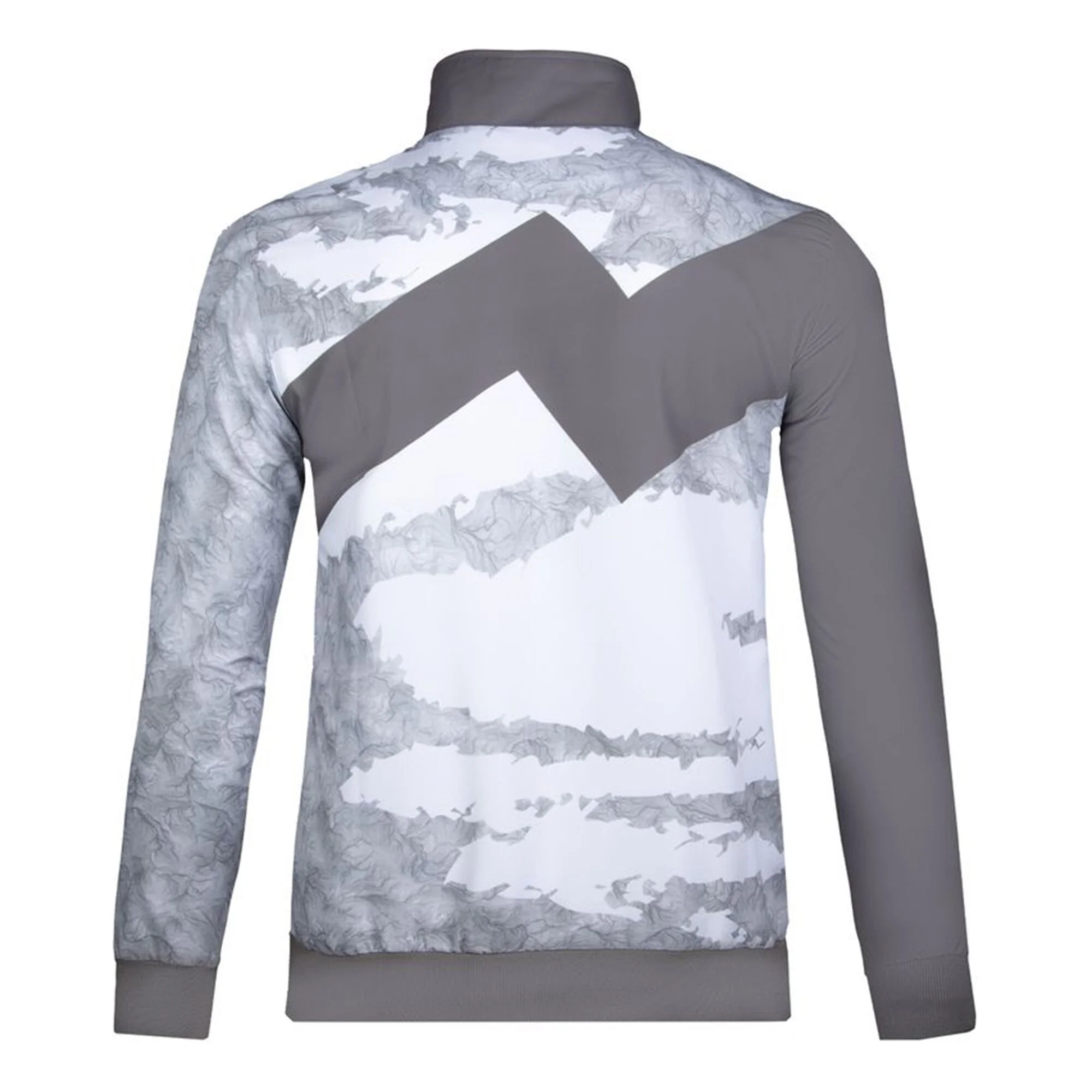 BIDI BADU Zulu Tech Giacca Da Allenamento Uomini - Bianco, Grigio 2 BIDI BADU Zulu Tech Giacca Da Allenamento Uomini - Bianco, Grigio - immagine 2