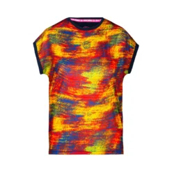 BIDI BADU Fayola Tech Maglietta Ragazze - Multicolore