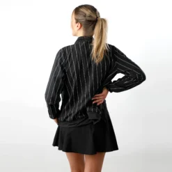 Tennis-Point Stripes Giacca Da Allenamento Edizione Speciale Donna - Nero, Bianco -Vendite Racchette da tennis 01731000 14