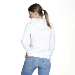 Tennis-Point Graffity Felpa Con Cappuccio Donna - Bianco, Multicolore -Vendite Racchette da tennis 01749000 12