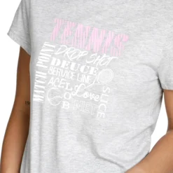 Tennis-Point Tennis World Maglietta Donna - Grigio, Multicolore -Vendite Racchette da tennis 01753000 15