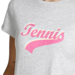 Tennis-Point Tennis Signature Maglietta Donna - Grigio, Multicolore -Vendite Racchette da tennis 01757000 15