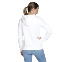 Tennis-Point Tennis Signature Felpa Con Cappuccio Donna - Bianco, Multicolore -Vendite Racchette da tennis 01758000 12