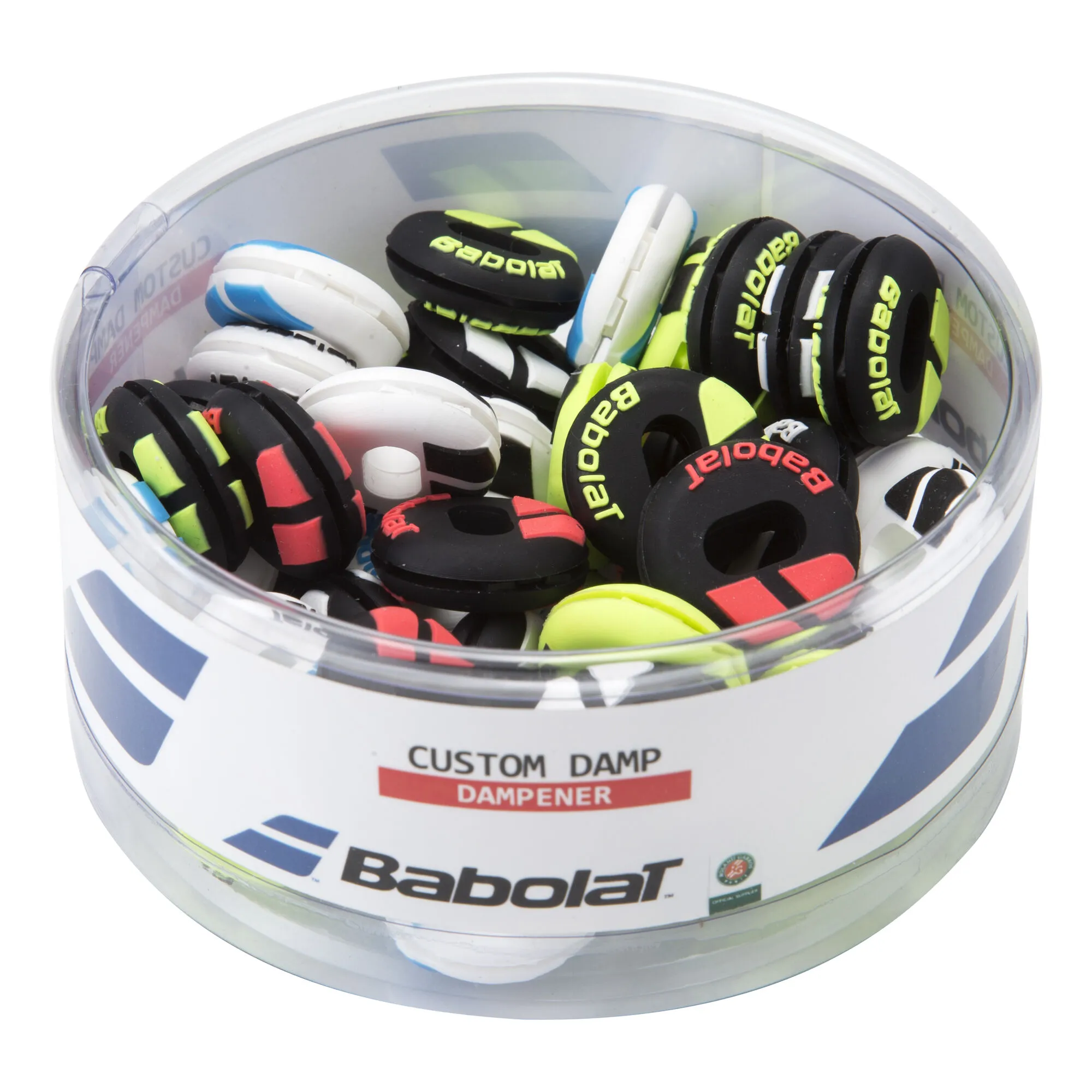 Babolat Custom Damp Antivibrazioni Scatola Da 48 - Multicolore 1 Babolat Custom Damp Antivibrazioni Scatola Da 48 - Multicolore