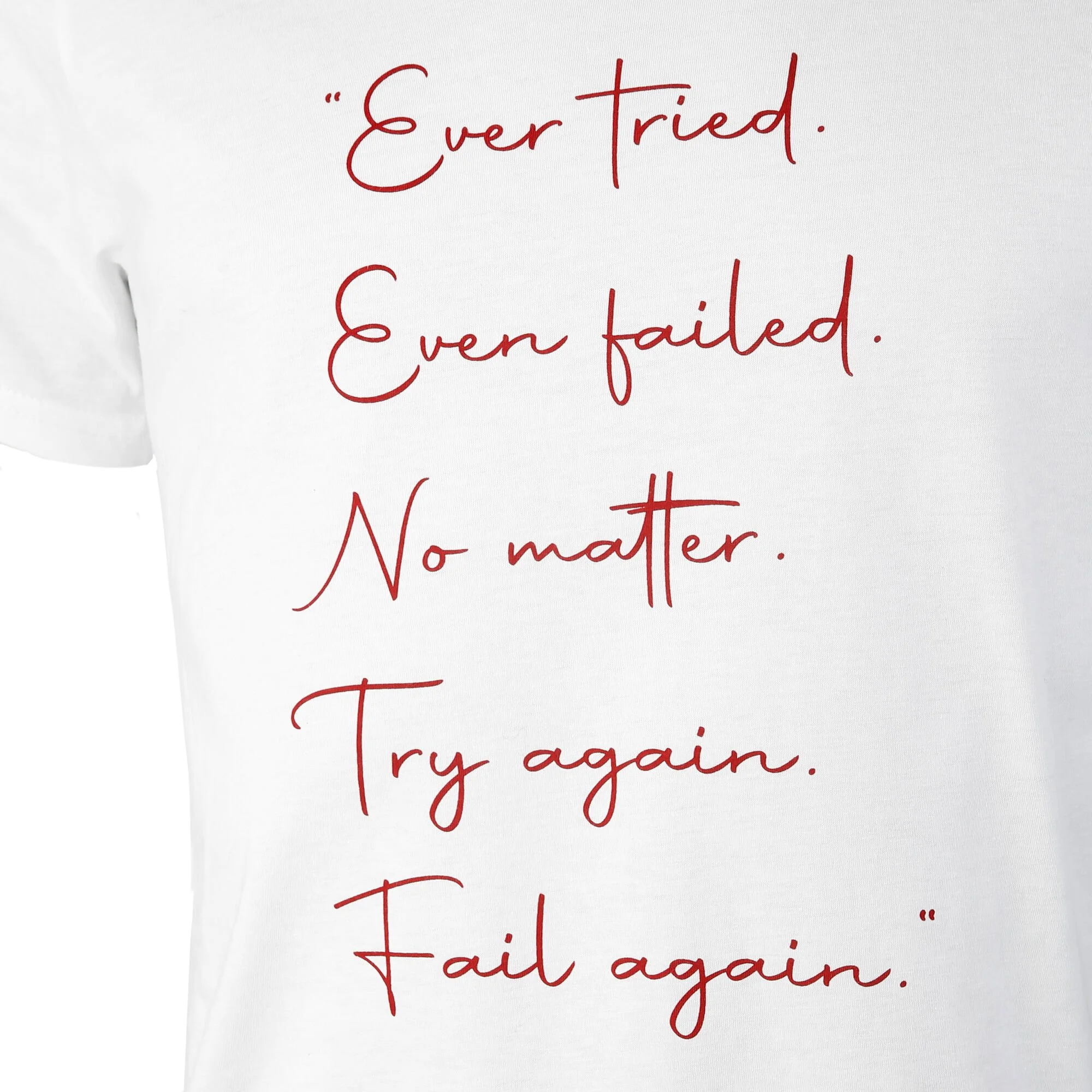 Tennis-Point Ever Tried Maglietta Uomini - Bianco, Rosso 3 Tennis-Point Ever Tried Maglietta Uomini - Bianco, Rosso - immagine 3