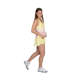 BIDI BADU Waris Tech 2in1 Canottiera Donna - Giallo, Rosa -Vendite Racchette da tennis 01788000 15