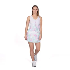 BIDI BADU Waris Tech 2in1 Canottiera Donna - Bianco, Rosa -Vendite Racchette da tennis 01789000 13