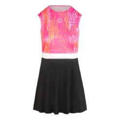 BIDI BADU Tuelo Tech 2in1 Abito Donna - Grigio, Rosa