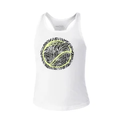 Tennis-Point Camo Dazzle Canottiera Ragazze - Bianco, Multicolore