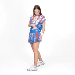 BIDI BADU Nadra Tech Maglietta Donna - Blu, Bianco -Vendite Racchette da tennis 01814000 15