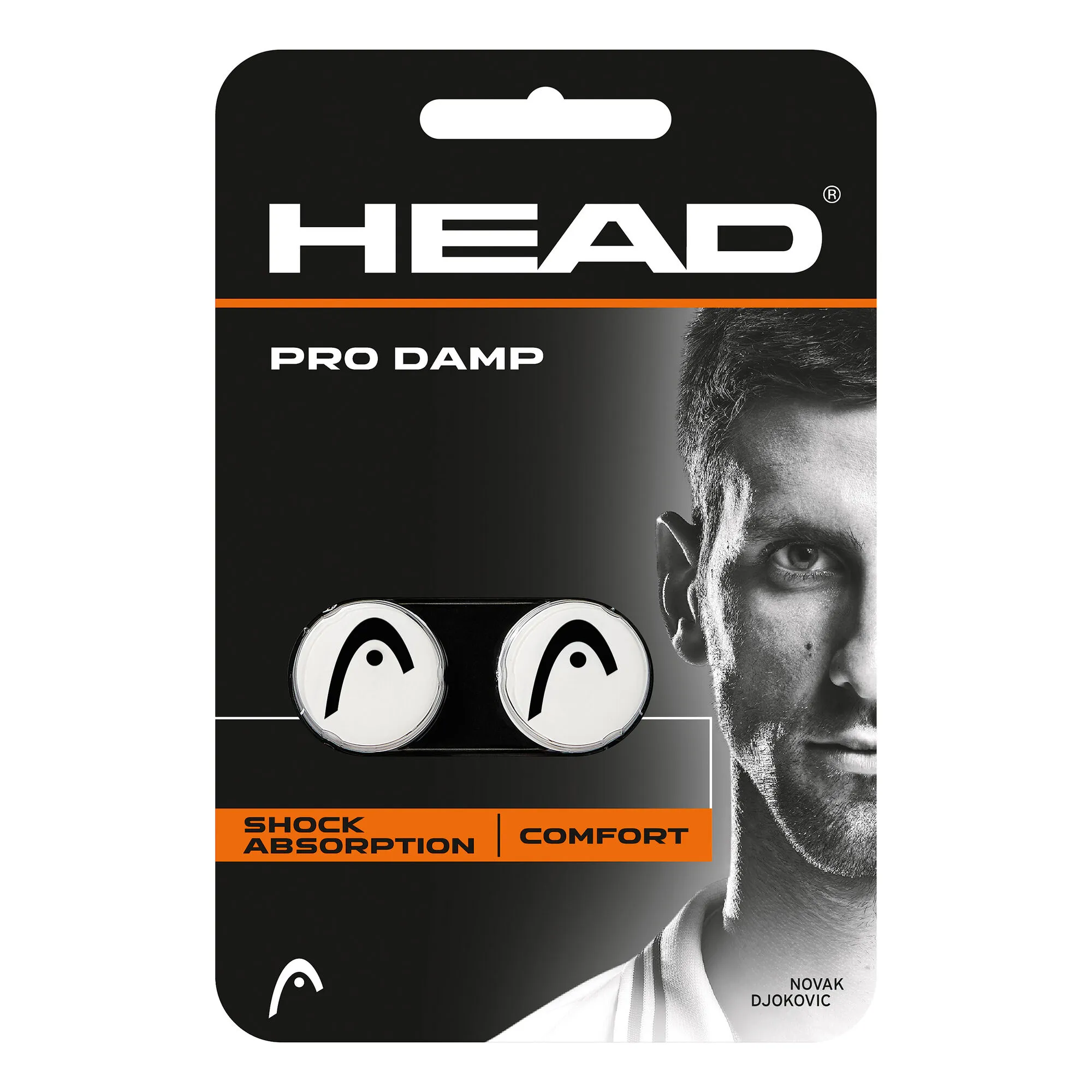 Head Pro Damp Antivibrazioni Confezione Da 2 - Bianco 1 Head Pro Damp Antivibrazioni Confezione Da 2 - Bianco