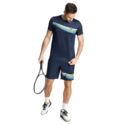 Tennis-Point Round Neck Maglietta Edizione Speciale Uomini - Blu Scuro, Multicolore 8 Tennis-Point Round Neck Maglietta Edizione Speciale Uomini - Blu Scuro, Multicolore -Vendite Racchette da tennis 01849000 0 3