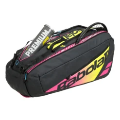 Babolat Rafael Nadal Pure Aero RH X6 Borsa Per Racchetta - Nero, Multicolore -Vendite Racchette da tennis 0185300000 11