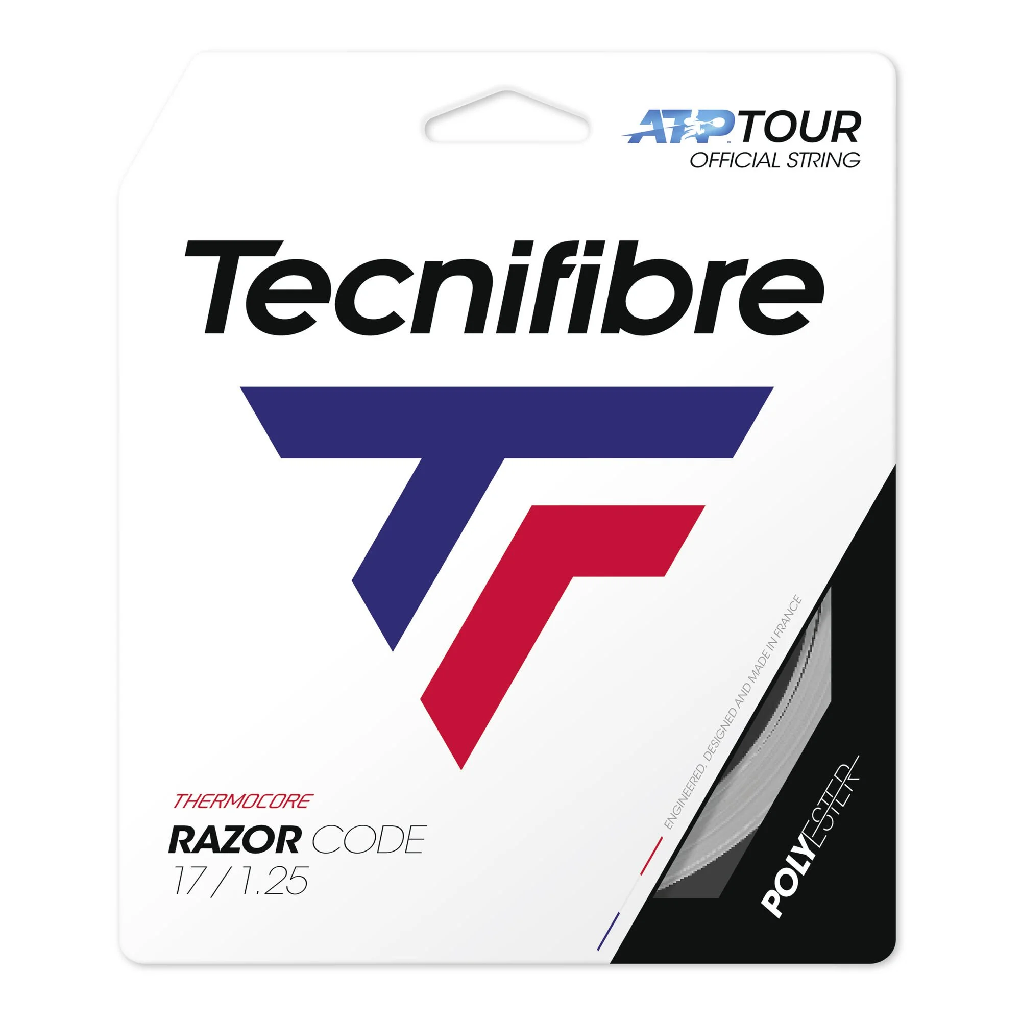 TECNIFIBRE Razor Code 12m Set Di Corde - Grigio 1 TECNIFIBRE Razor Code 12m Set Di Corde - Grigio