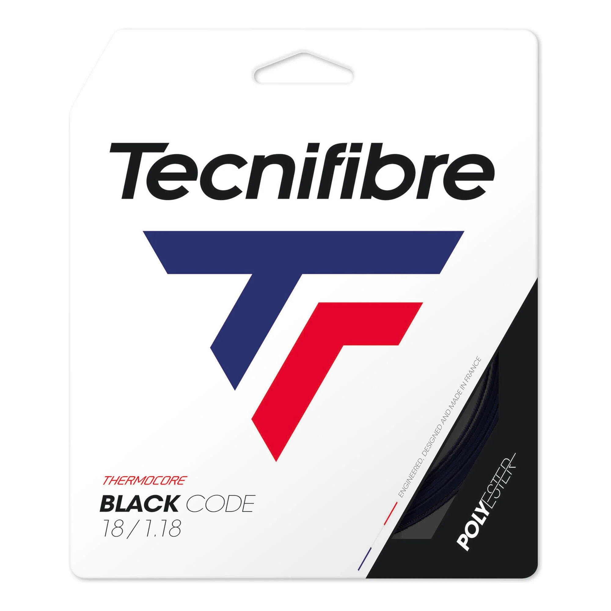 TECNIFIBRE Black Code 12m Set Di Corde - Nero 1 TECNIFIBRE Black Code 12m Set Di Corde - Nero