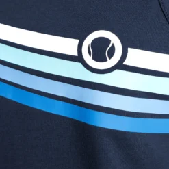 Tennis-Point Cotton Mix Canottiera Edizione Speciale Donna - Blu Scuro, Multicolore -Vendite Racchette da tennis 01863000 10