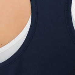 Tennis-Point Cotton Mix Canottiera Edizione Speciale Donna - Blu Scuro, Multicolore -Vendite Racchette da tennis 01863000 11