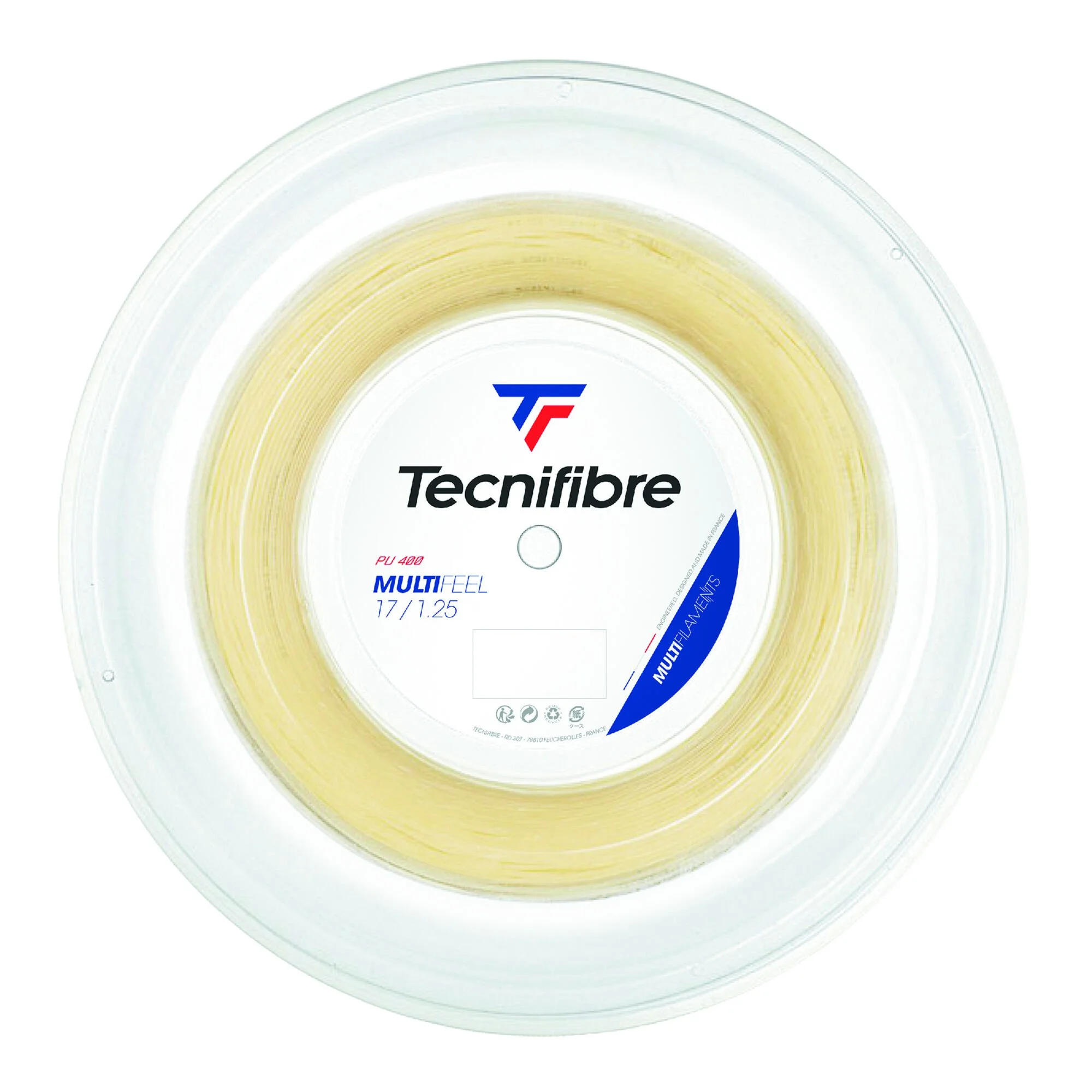 TECNIFIBRE Multifeel 200m Rotolo Di Corde - Colori Naturali 1 TECNIFIBRE Multifeel 200m Rotolo Di Corde - Colori Naturali