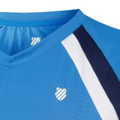 K-Swiss Core Team Maglietta Donna - Blu, Multicolore -Vendite Racchette da tennis 01873000 10 1