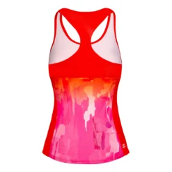 BIDI BADU Yaka Tech Canottiera Donna - Rosso, Rosa -Vendite Racchette da tennis 01881000 0 2