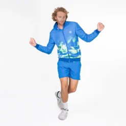 BIDI BADU Lynel Tech Giacca Da Allenamento Uomini - Blu, Verde -Vendite Racchette da tennis 01892000 13