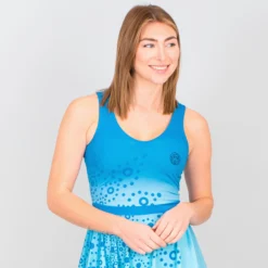 BIDI BADU Colortwist 2in1 Abito Donna - Turchese, Blu -Vendite Racchette da tennis 01938000 15