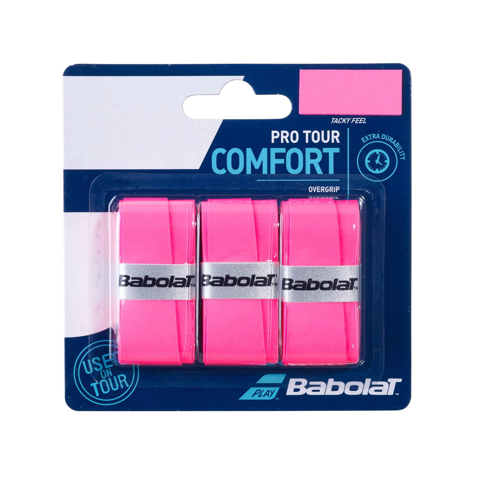 Babolat Pro Tour Confezione Da 3 - Rosa 1 Babolat Pro Tour Confezione Da 3 - Rosa