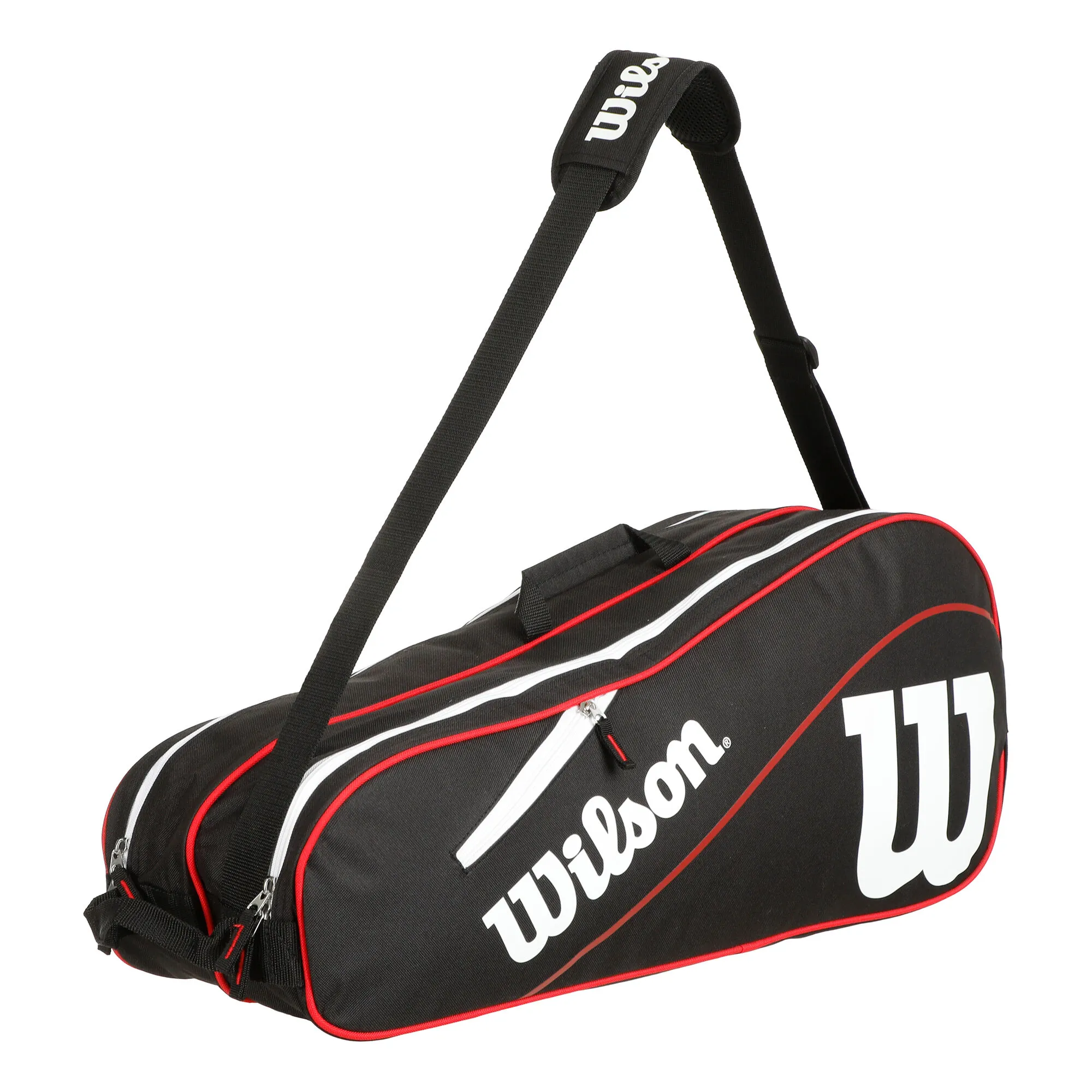 Wilson Advantage III Six Borsa Per Racchetta - Nero, Bianco 7 Wilson Advantage III Six Borsa Per Racchetta - Nero, Bianco - immagine 7