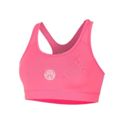 BIDI BADU Crew Medium Support Reggiseni Sportivi Donna - Rosa