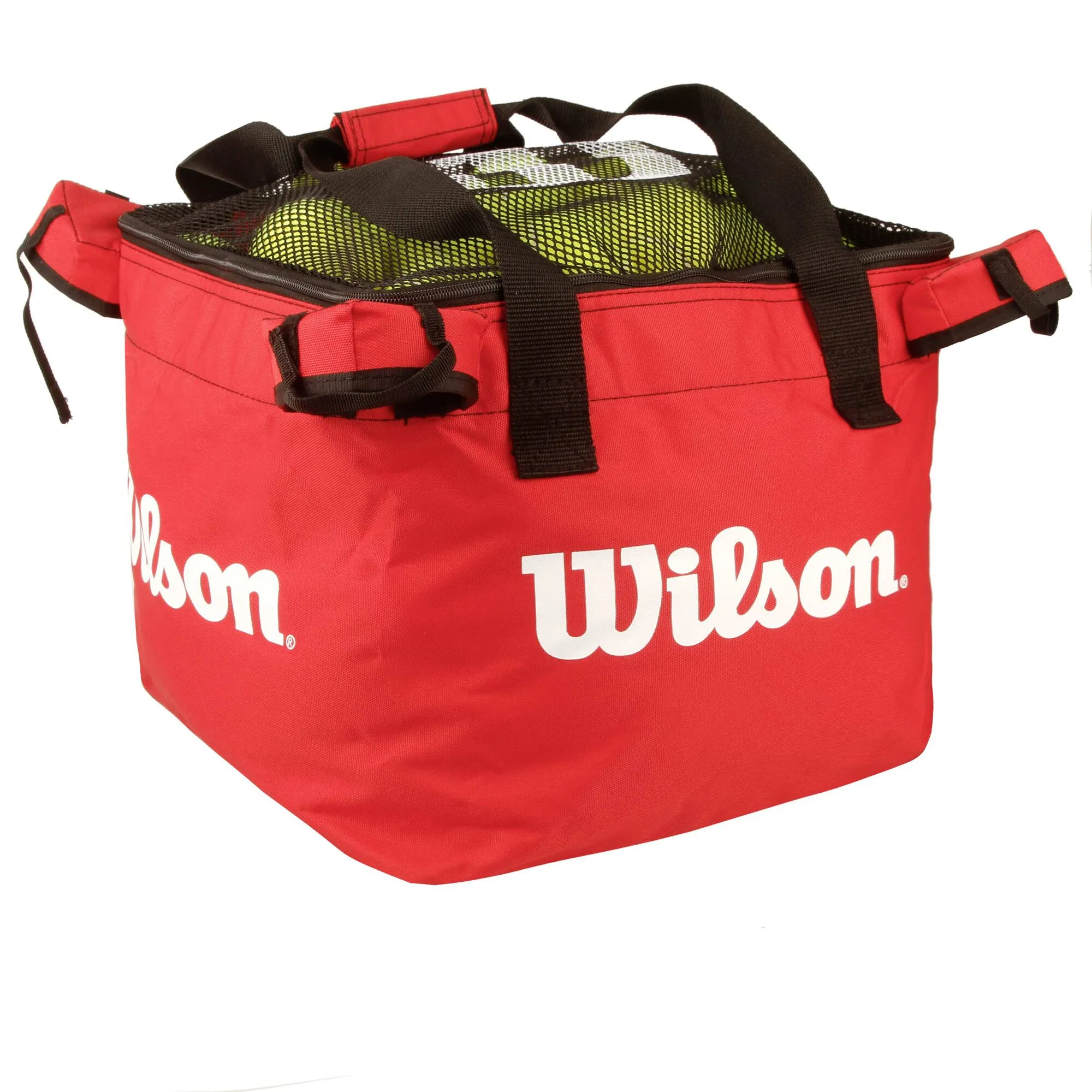 Wilson Tennis Teaching Cart Tasca Per Palline Ricambio - Rosso 1 Wilson Tennis Teaching Cart Tasca Per Palline Ricambio - Rosso