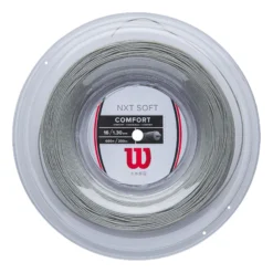 Wilson NXT Soft Reel Rotolo Di Corde 200m - Argento