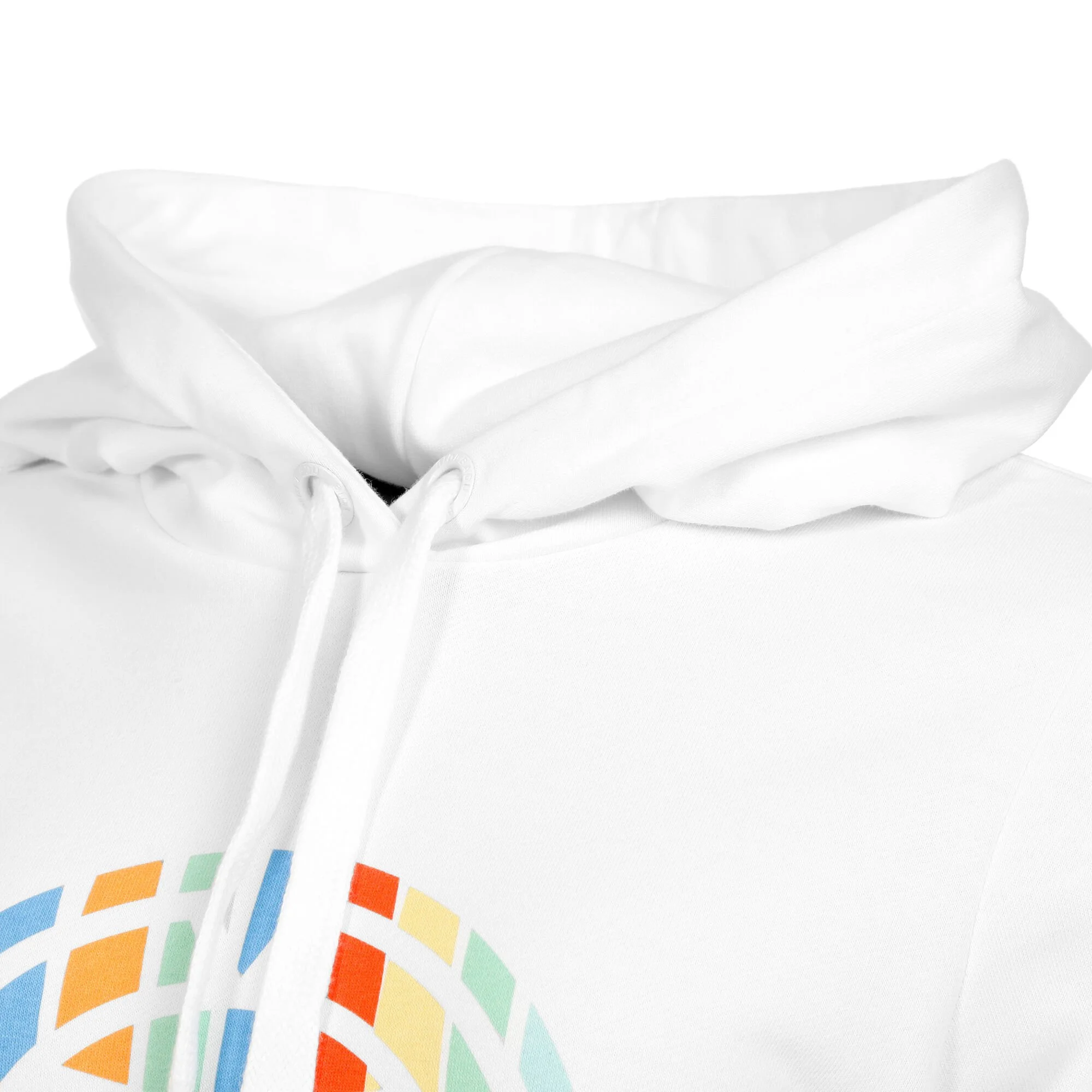 BIDI BADU Paris Chill Felpa Con Cappuccio Donna - Bianco, Multicolore 6 BIDI BADU Paris Chill Felpa Con Cappuccio Donna - Bianco, Multicolore - immagine 6