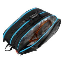 Wilson Tour 15 Borsa Per Racchetta Edizione Speciale - Nero, Blu -Vendite Racchette da tennis 0205100000 10