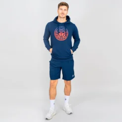 BIDI BADU Colortwist Felpa Con Cappuccio Uomini - Blu Scuro, Rosso 9 BIDI BADU Colortwist Felpa Con Cappuccio Uomini - Blu Scuro, Rosso -Vendite Racchette da tennis 02066000 15
