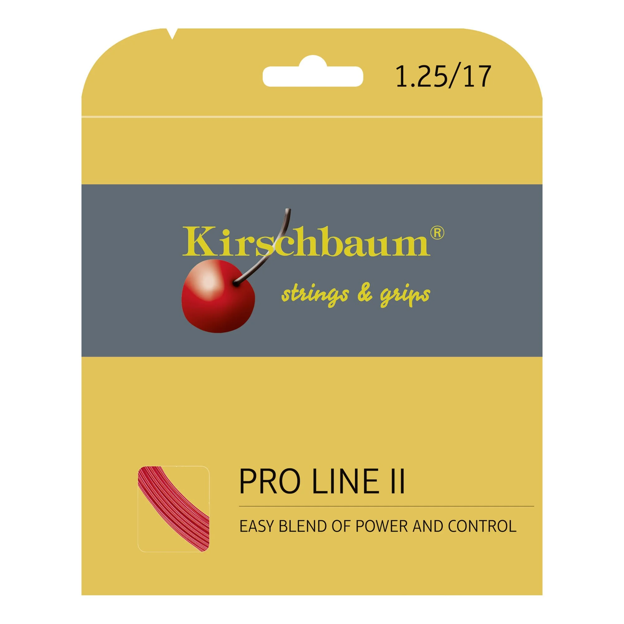 KIRSCHBAUM Pro Line No. II Set Di Corde 12m - Rosso 1 KIRSCHBAUM Pro Line No. II Set Di Corde 12m - Rosso