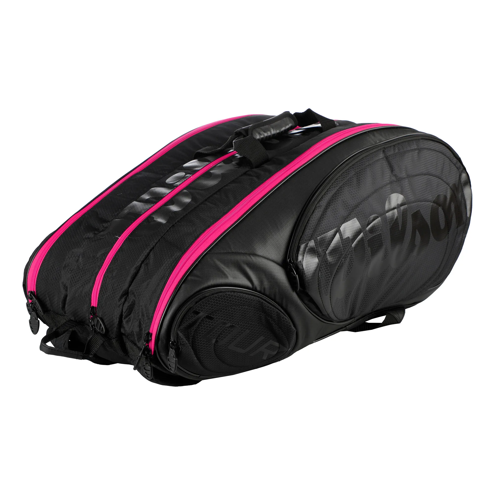 Wilson Tour 15 Borsa Per Racchetta Edizione Speciale - Nero, Rosa 1 Wilson Tour 15 Borsa Per Racchetta Edizione Speciale - Nero, Rosa