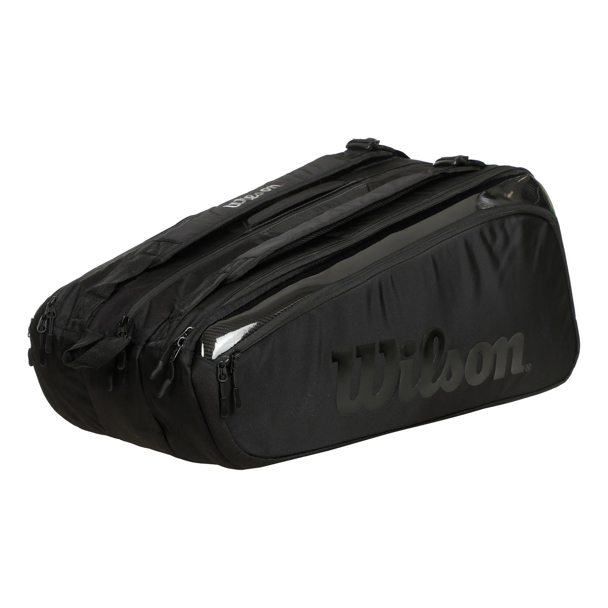 Wilson Super Tour Borsa Per Racchetta Da 15 - Nero 1 Wilson Super Tour Borsa Per Racchetta Da 15 - Nero