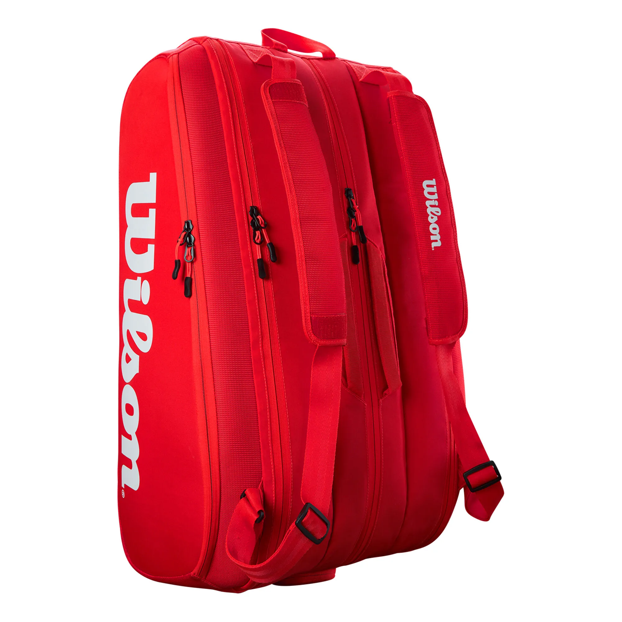 Wilson Super Tour Borsa Per Racchetta Da 15 - Rosso, Bianco 2 Wilson Super Tour Borsa Per Racchetta Da 15 - Rosso, Bianco - immagine 2
