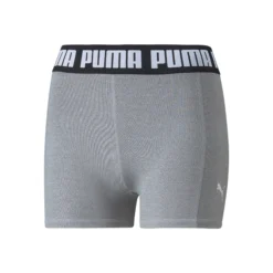 Puma Train Strong 3in Pantaloncino Attillato Donna - Grigio, Nero