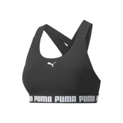 Puma Mid Impact Feel It Reggiseni Sportivi Donna - Grigio