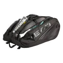 Head Tour Team 15R Megacombi Borsa Per Racchetta Edizione Speciale - Nero, Nero Brillante -Vendite Racchette da tennis 0224800000 11 1